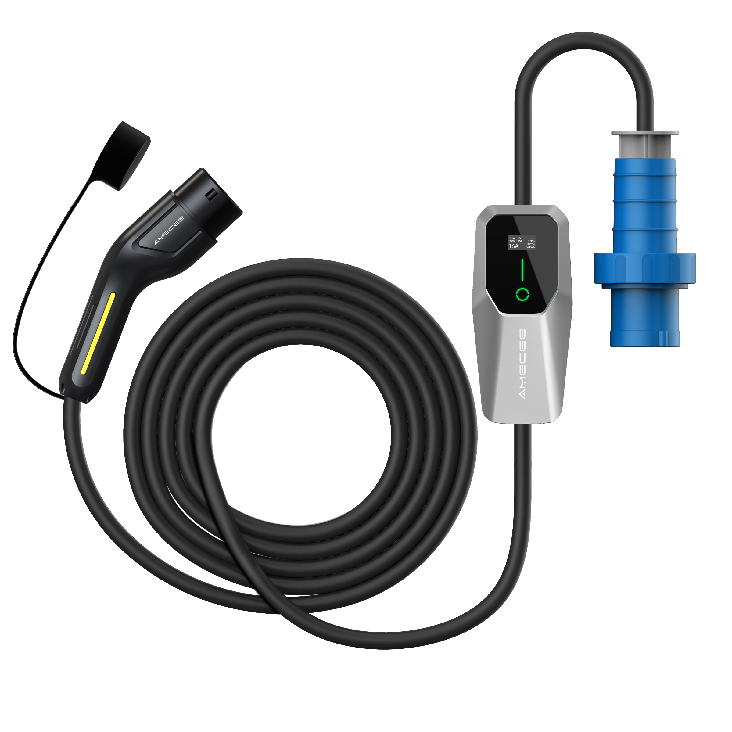 7KW 11KW 22KW Type 2  Portable Charger
