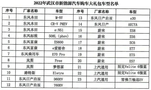 在(zai)武漢購(gòu)買新(xin)能(néng)源汽車(che)，3000元大(da)禮包這樣領(ling)